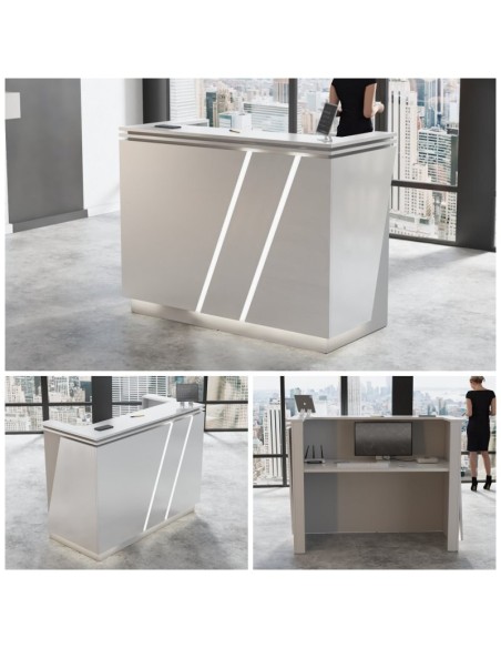 Salon Reception Desk - R28 Standard LED