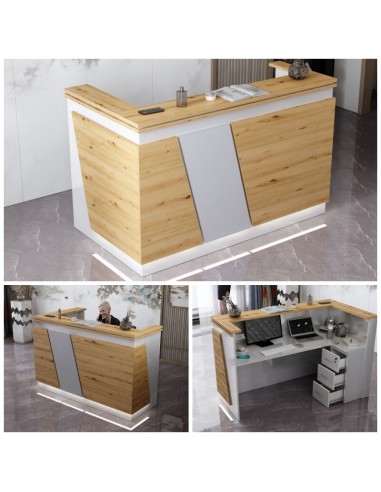 Salon Reception Desk - R28 Standard LED