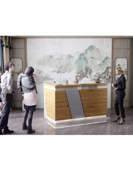 Salon Reception Desk - R28 Standard LED