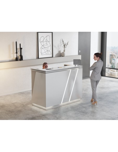 Salon Reception Desk - R28 Standard LED