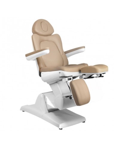 COSMETIC ELECTRIC CHAIR. AZZURRO 870S PEDI 3 MOTOR CAPPUCCINO