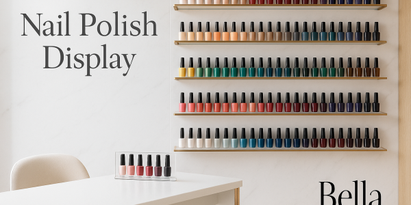 Rustic original baroque nail polish display - why you should have them in your salon or boutique ???
