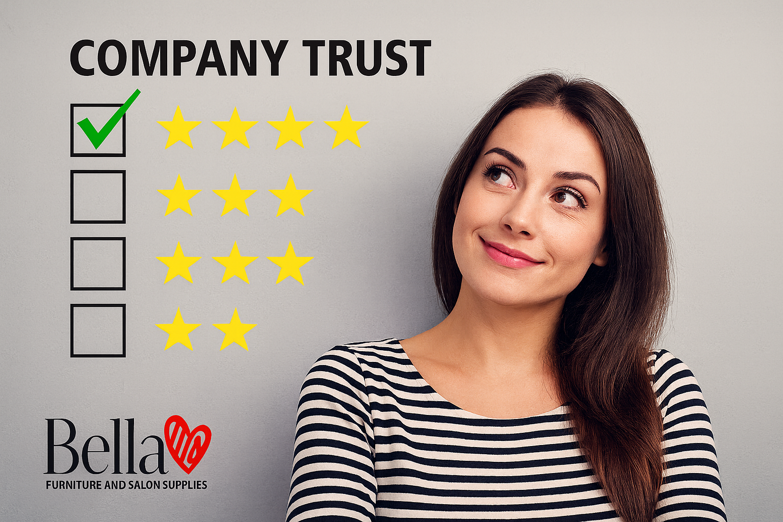 How to choose the right company- customer reviews build trust.