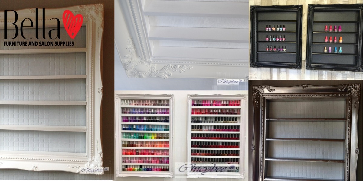 Rustic original baroque nail polish display - why you should have them in your salon or boutique ???